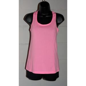 Danskin Now Pink Workout Activewear Racerback Tank Top Athletic Shirt XSmall